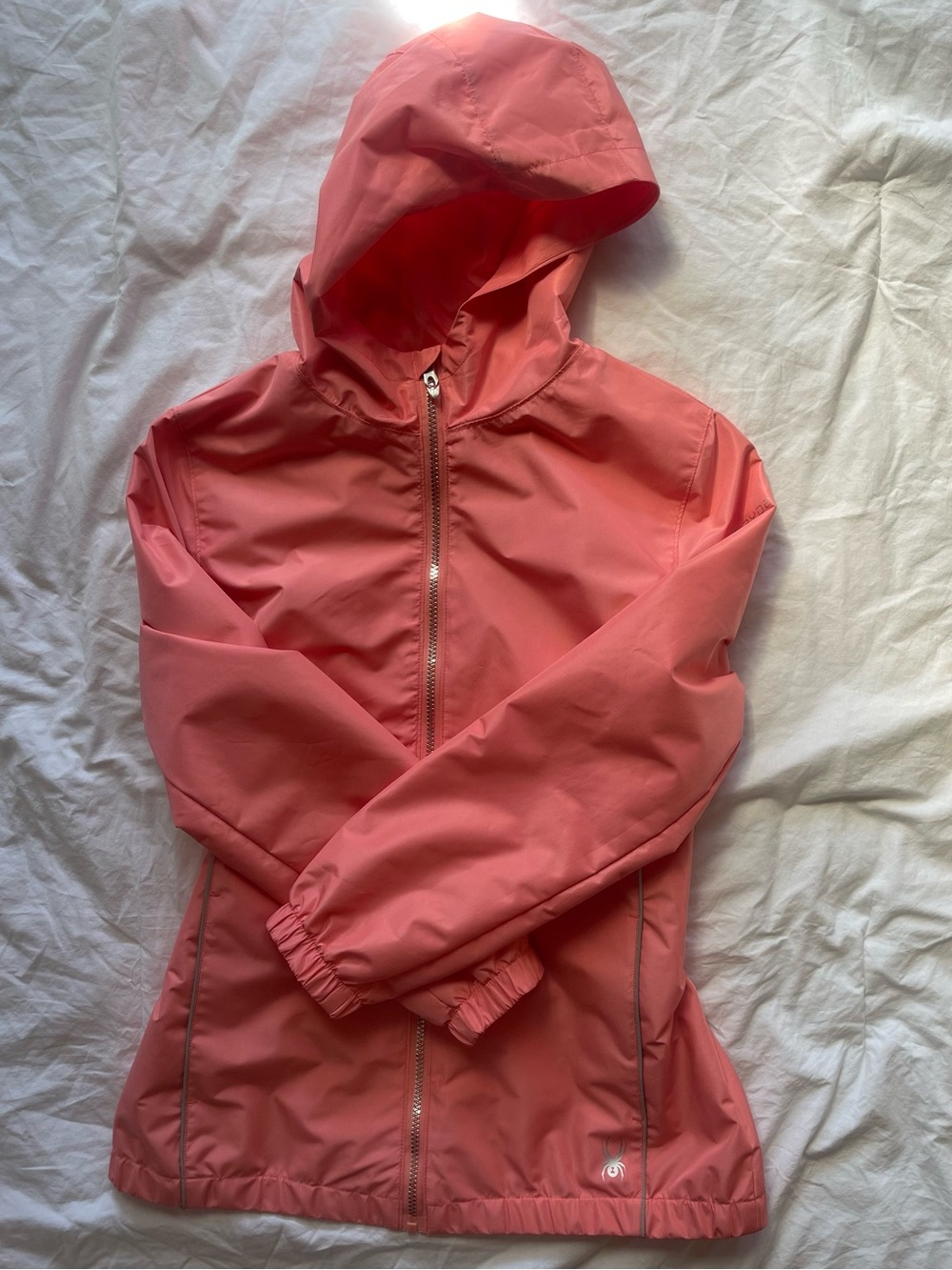 Spyder Hooded Ski Jacket - Coral